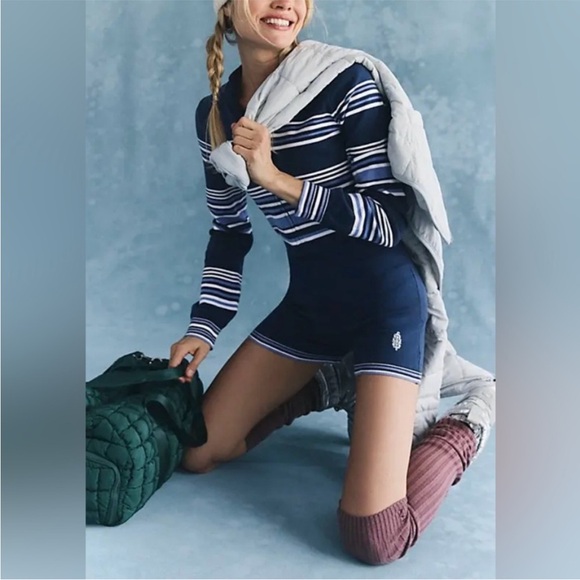 Free People Pants - Free People It's Cold Outside Playsuit